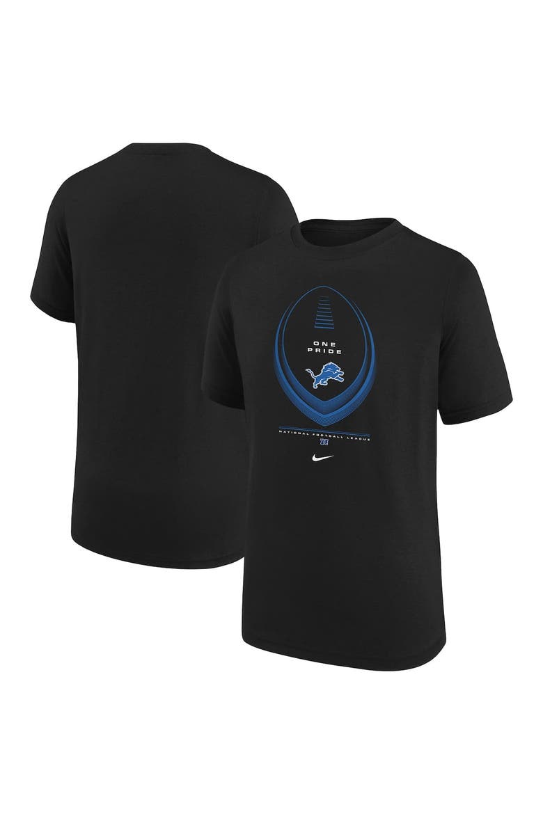 Youth Nike  Black Detroit Lions Icon Legend Dri-FIT T-Shirt, Main, color, Black
