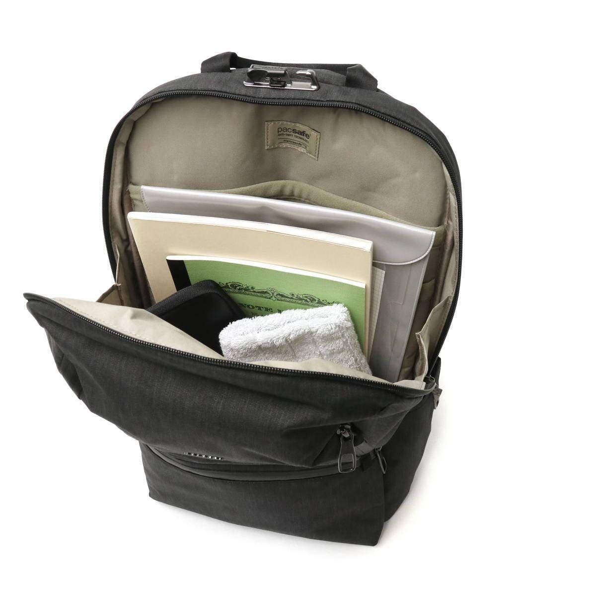 PACSAFE Metrosafe X 20L backpack, Alternate, color, Black