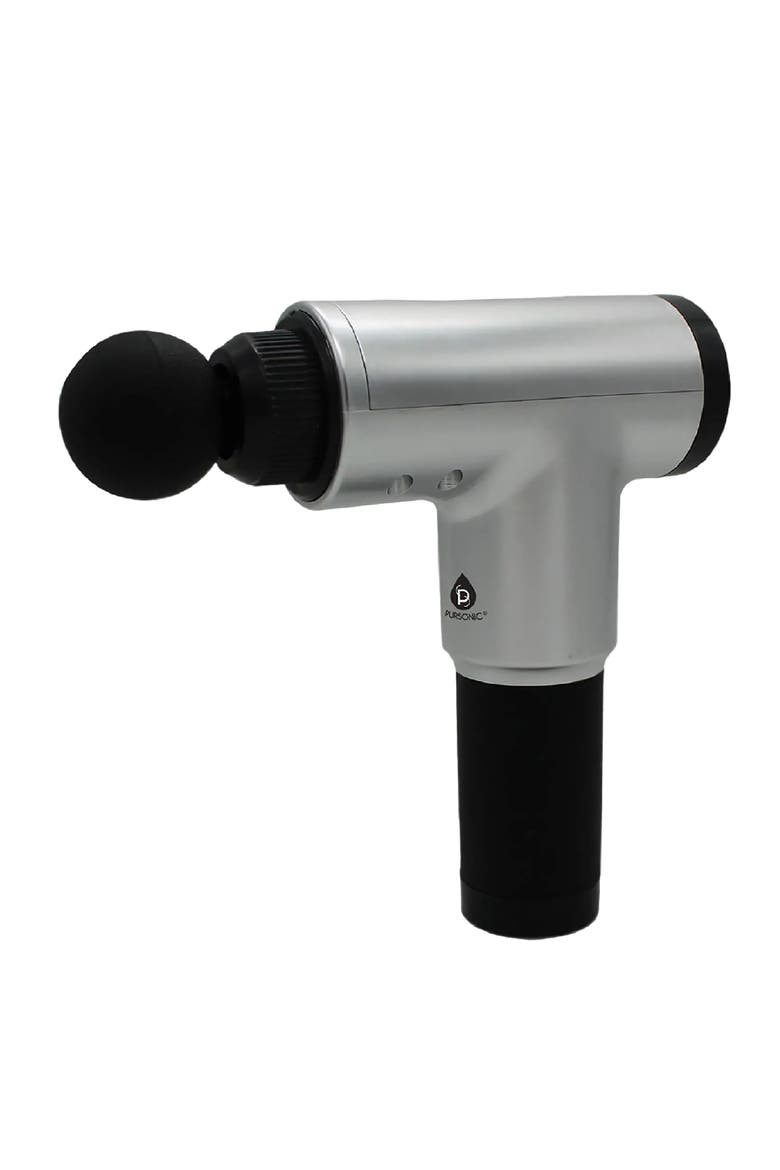 Cordless & Rechargeable Professional Massage Gun, Main, color, Black