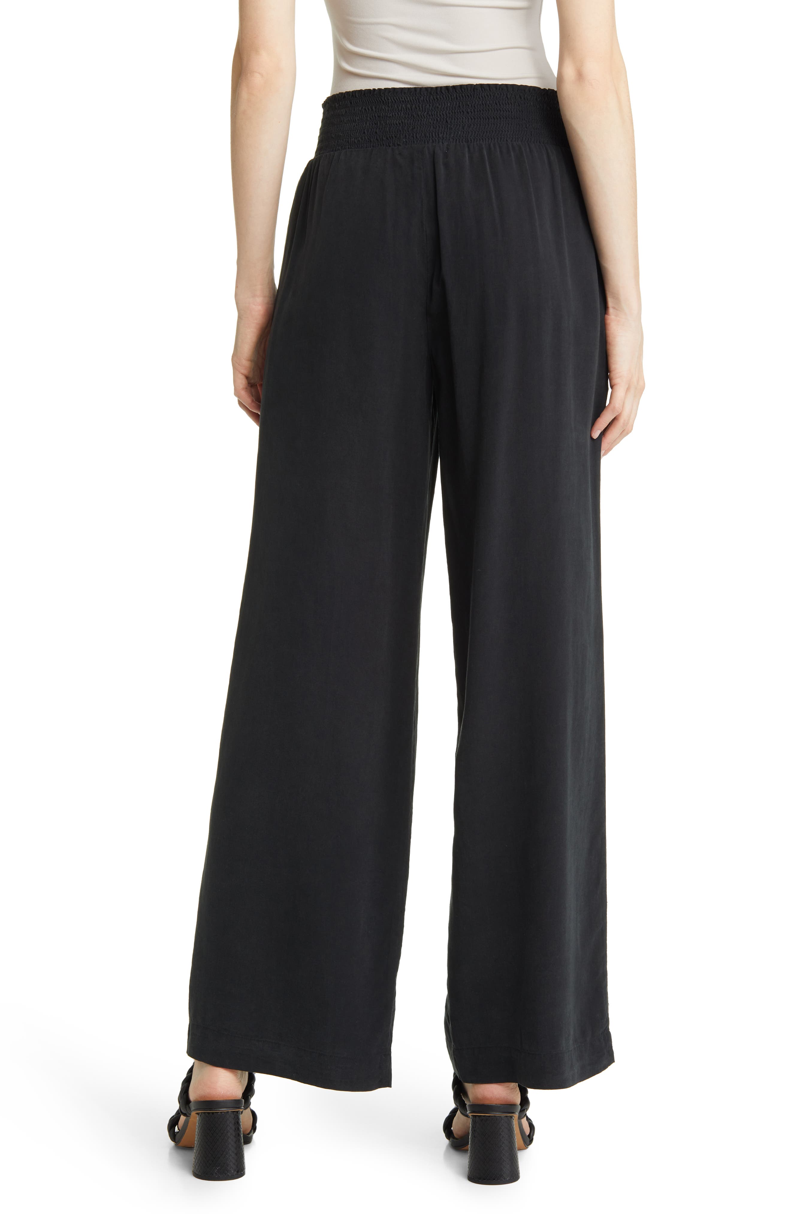 Smock Waist Wide Leg Pants - image 2