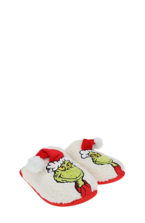 Kids' Grinchmas Faux Fur Slipper (Toddler, Little Kid & Big Kid)