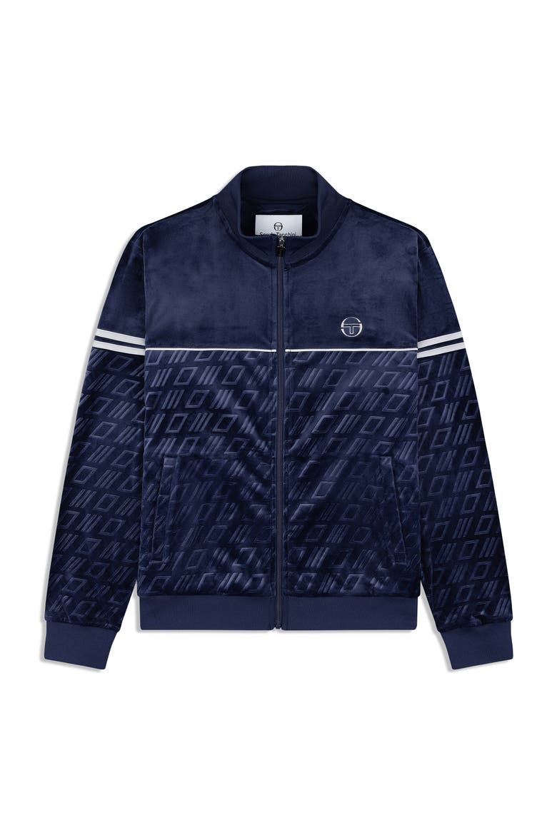 Bandiera Track Jacket, Alternate, color, MARITIME BLUE