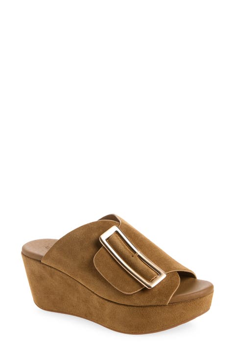 Yasha Platform Wedge Sandal
