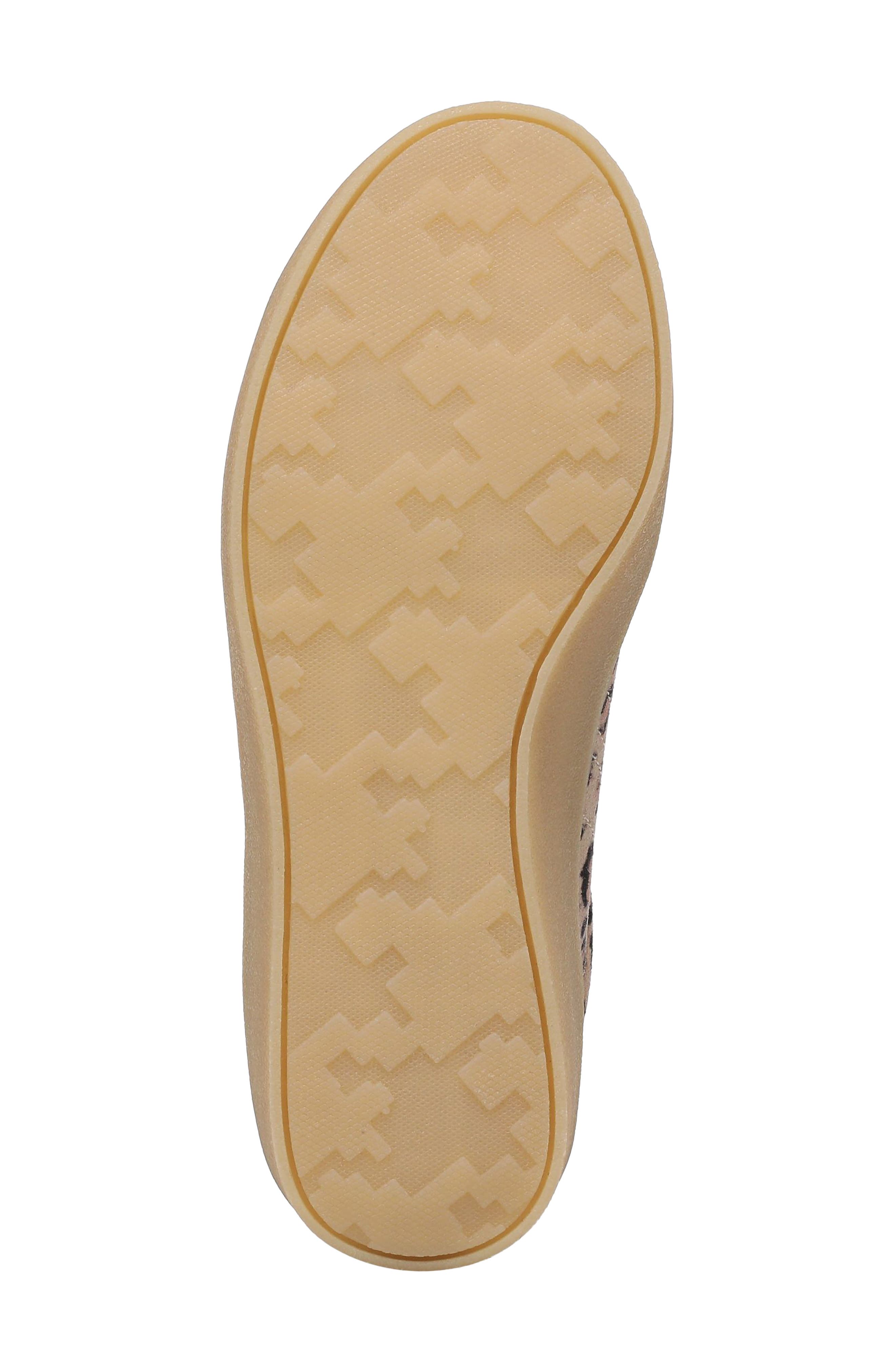 Madison Lace Platform Sneaker, Alternate, color, SAND LEOPARD PRINT SUEDE