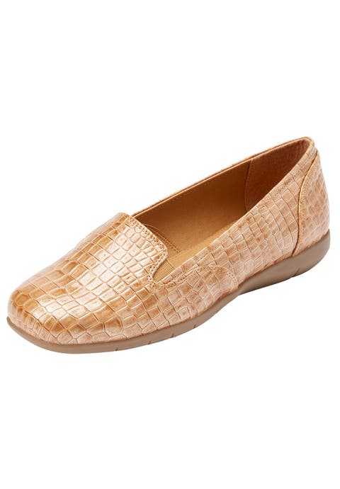 The Leisa Slip On Flat (Wide Widths Available)