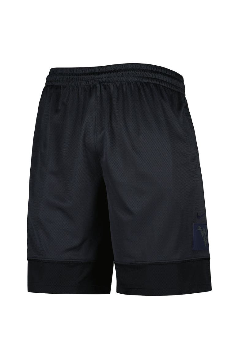 Men's Nike Charcoal West Virginia Mountaineers Performance Fast Break Shorts, Alternate, color, Charcoal