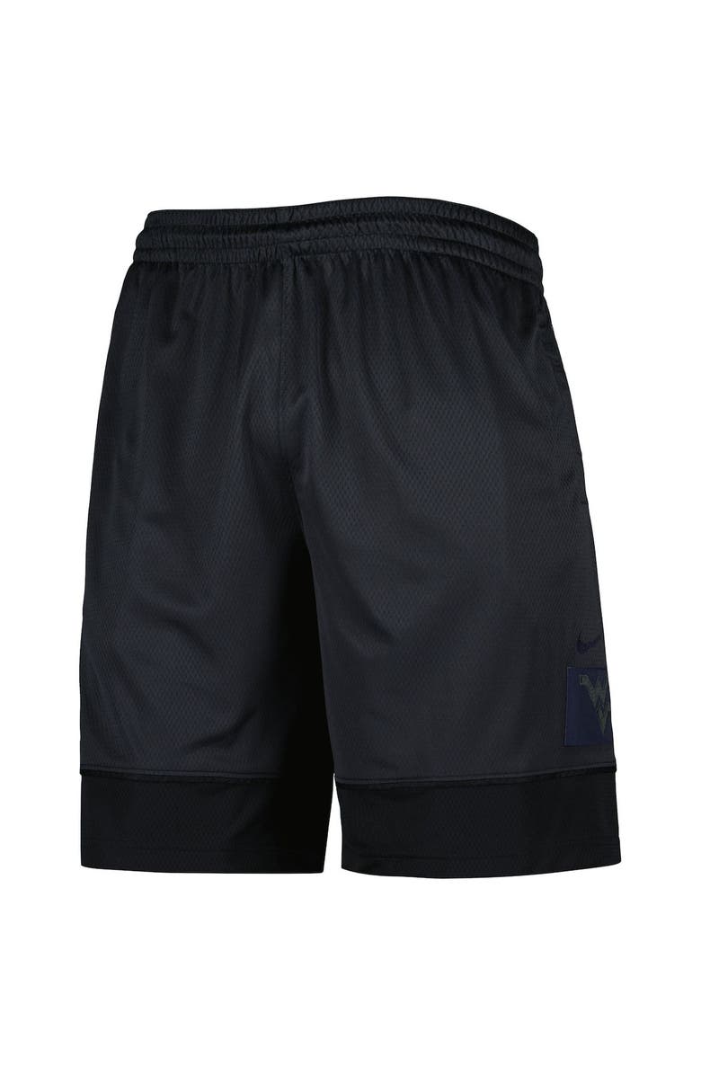 Nike Men's Nike Charcoal West Virginia Mountaineers Performance Fast Break Shorts, Alternate, color, 