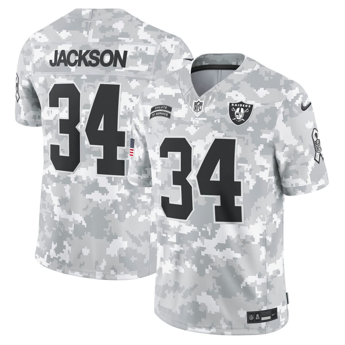 black and gray bo jackson