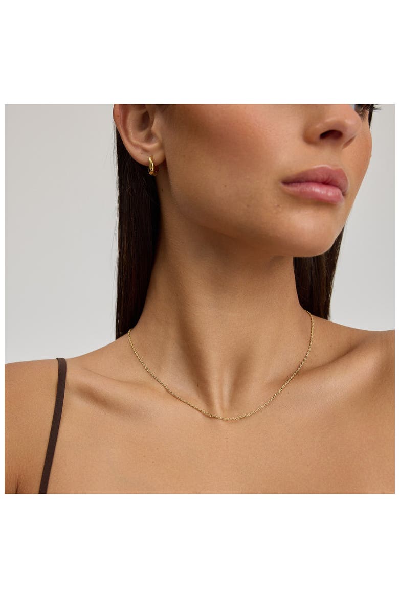Fine Rope Chain Necklace, Alternate, color, GOLD