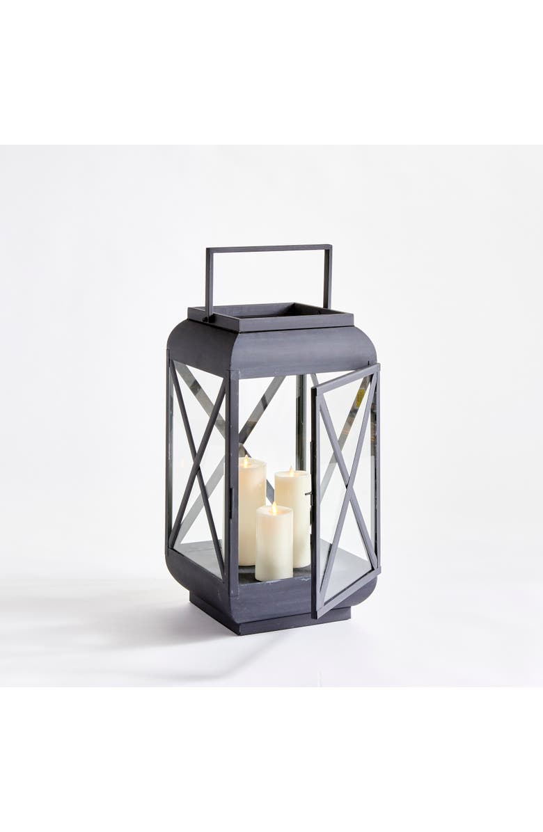 Napa Home & Garden Terrazza Outdoor Lantern Medium, Alternate, color, Gray