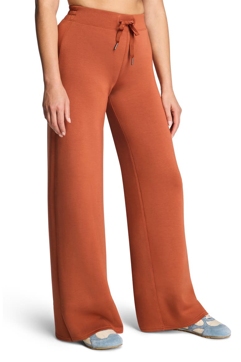 AirEssentials Wide Leg Pants, Main, color, SIENNA