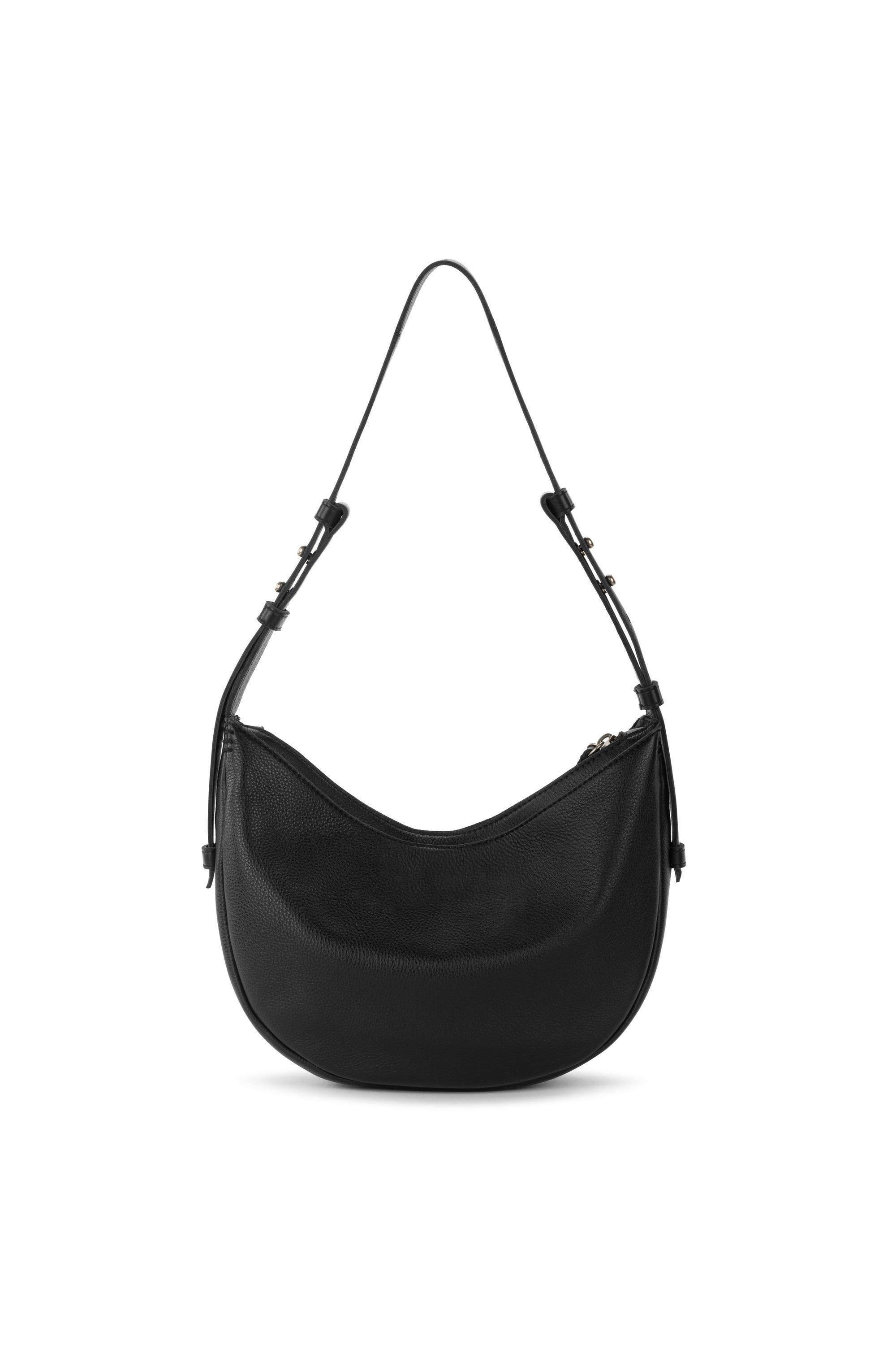 The Sak Tess Shoulder Bag Leather, Alternate, color, Black