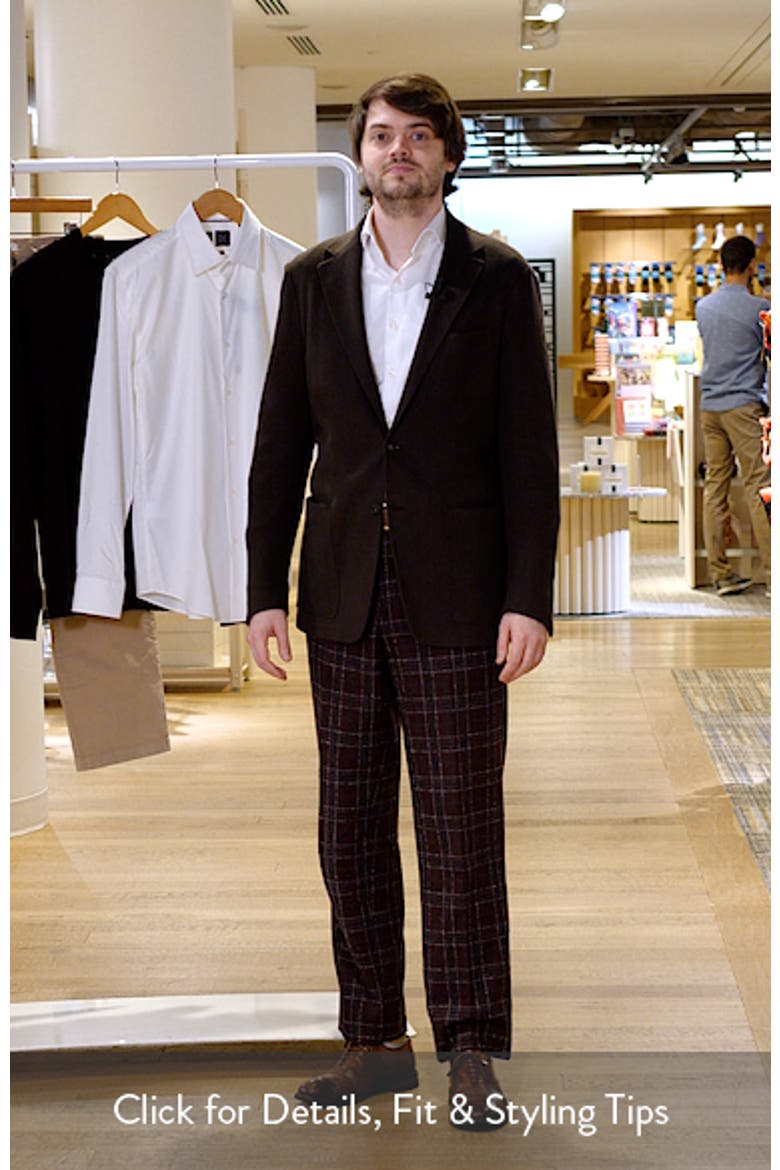 Trim Fit Cotton & Cashmere Jacket video