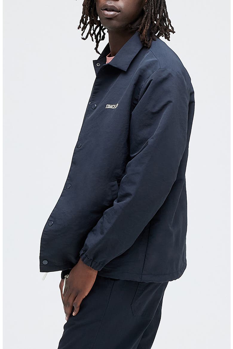 Coaches Jacket, Alternate, color, BLACK