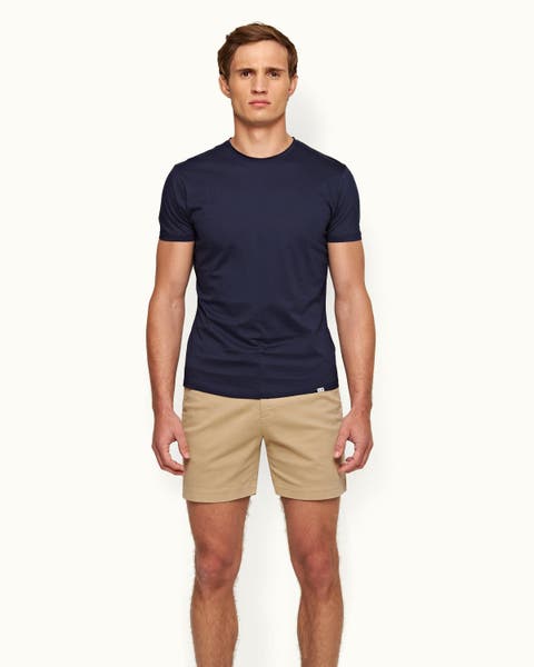Bulldog Stretch-Cotton Mid-Length Stretch-Cotton Shorts