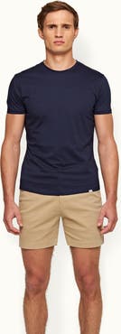 Orlebar Brown Bulldog Stretch-Cotton Mid-Length Stretch-Cotton Shorts