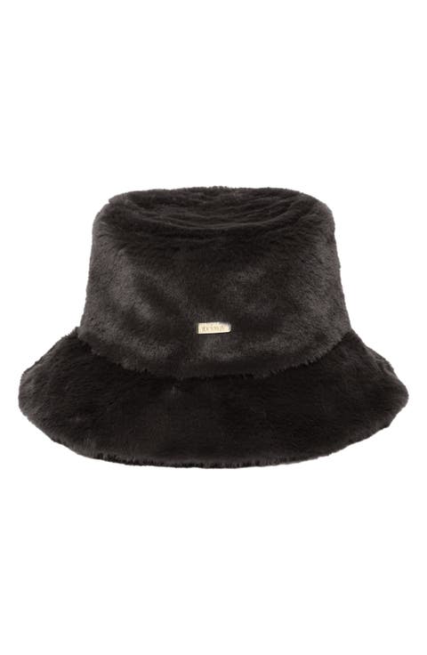 Faux Fur Bucket Hat