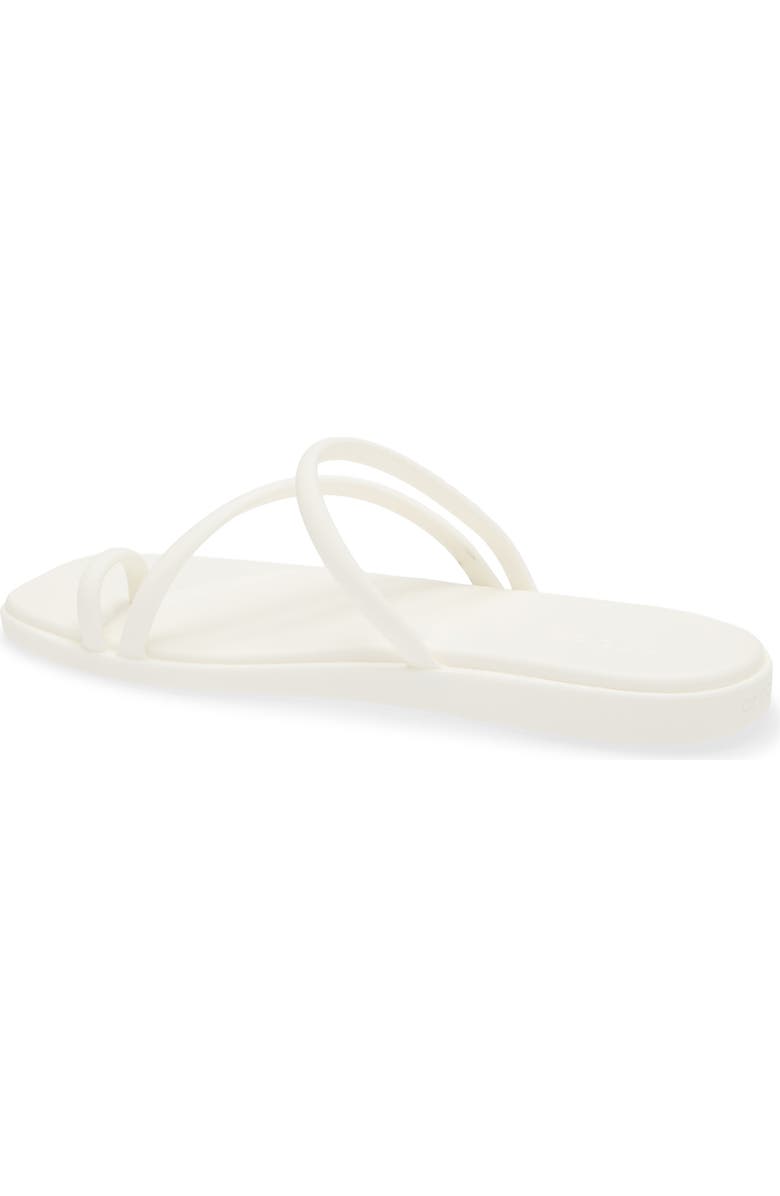CROCS Miami Toe Loop Sandal, Alternate, color, Chalk