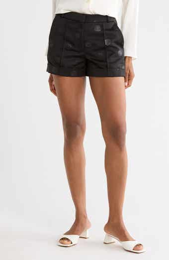 Longchamp Glitter Polka Dot Cotton Shorts