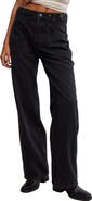 Free People We the Free Palmer Cuffed Baggy Jeans