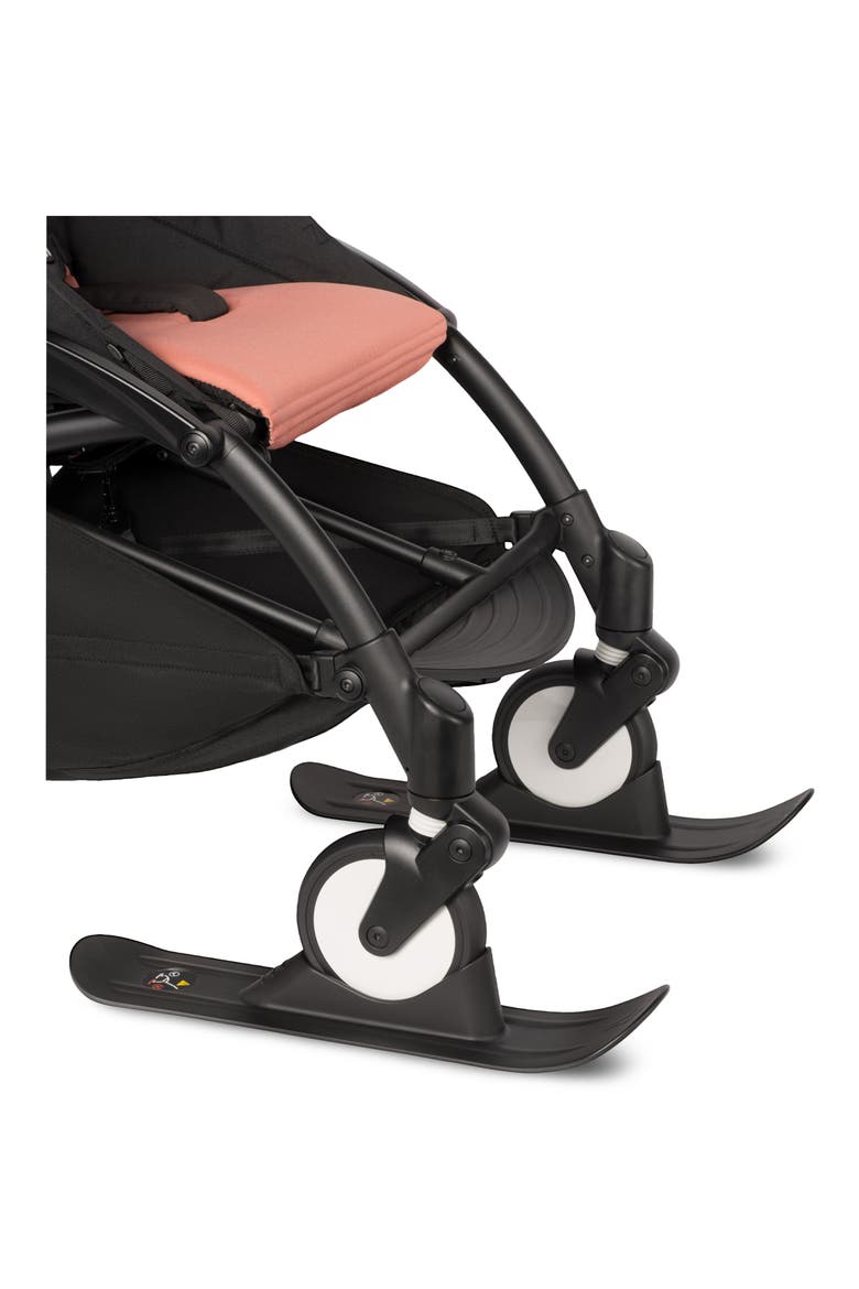 Yoyo Stroller Skis, Alternate, color, BLACK