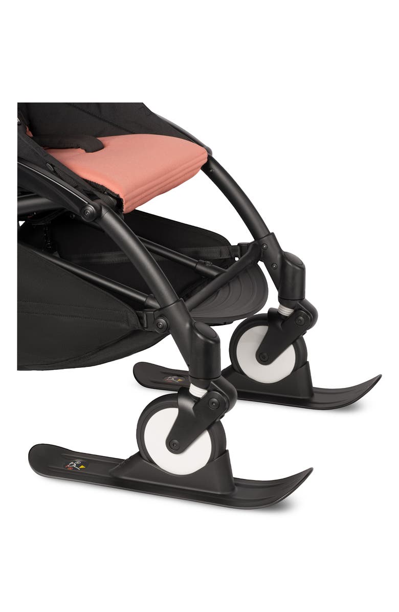 Stokke Yoyo Stroller Skis, Alternate, color, Black