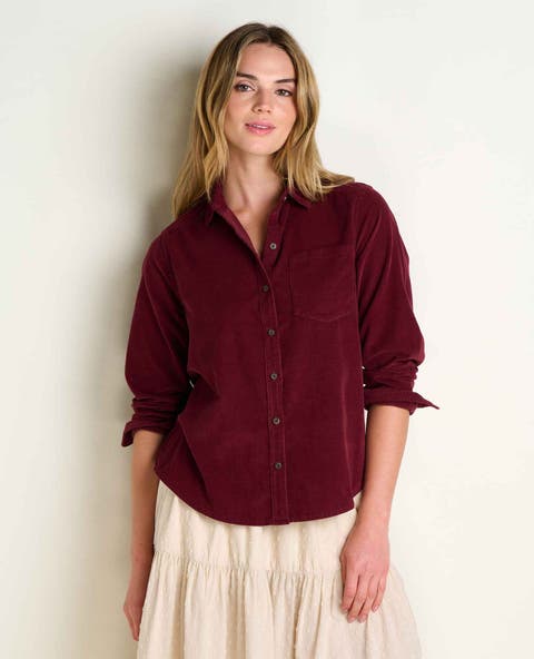 Cattail Cord Long Sleeve Shirt