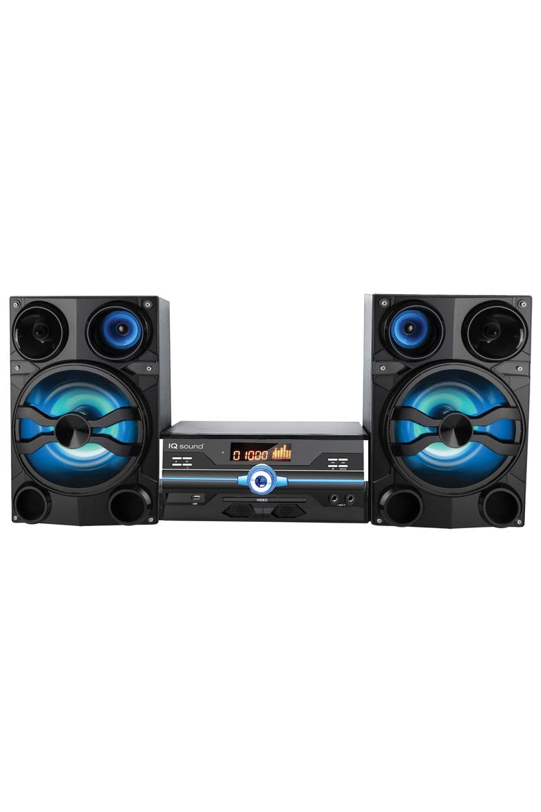 Premium HiFi Audio System with Bluetooth, Main, color, Black