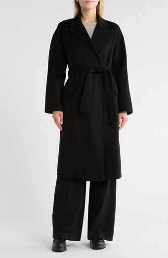 Theory Wool Blend Robe Coat
