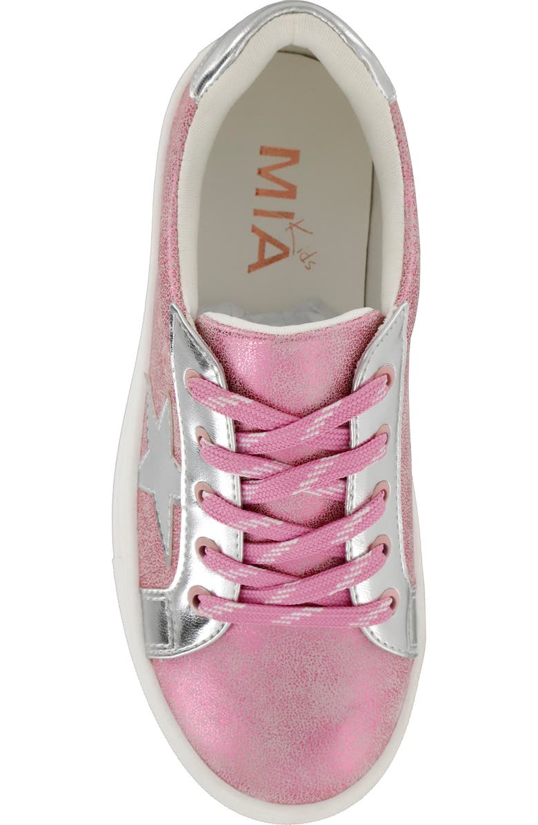 MIA Kids' Mini Mia Lil' Sparklee Sneaker, Alternate, color, Pink Comet
