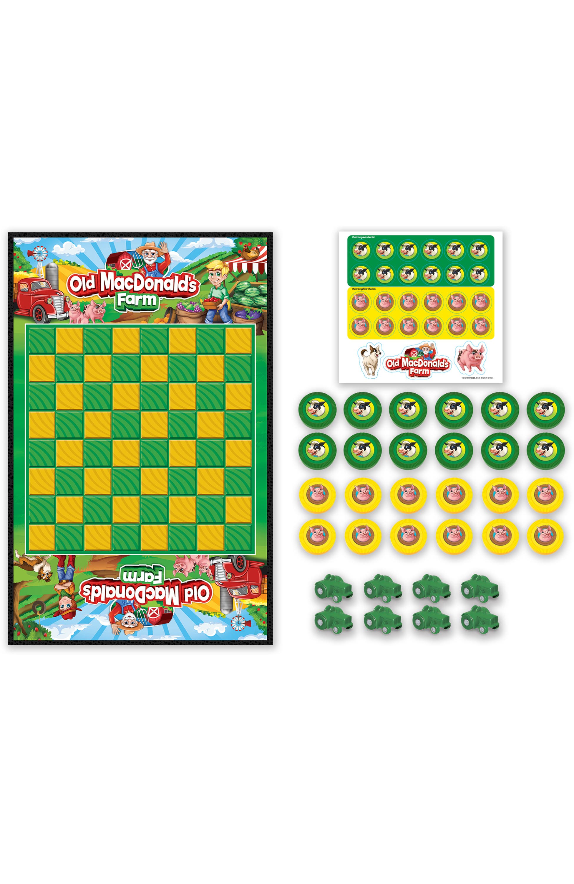 Old MacDonald's Farm Checkers Board Game | Nordstrom