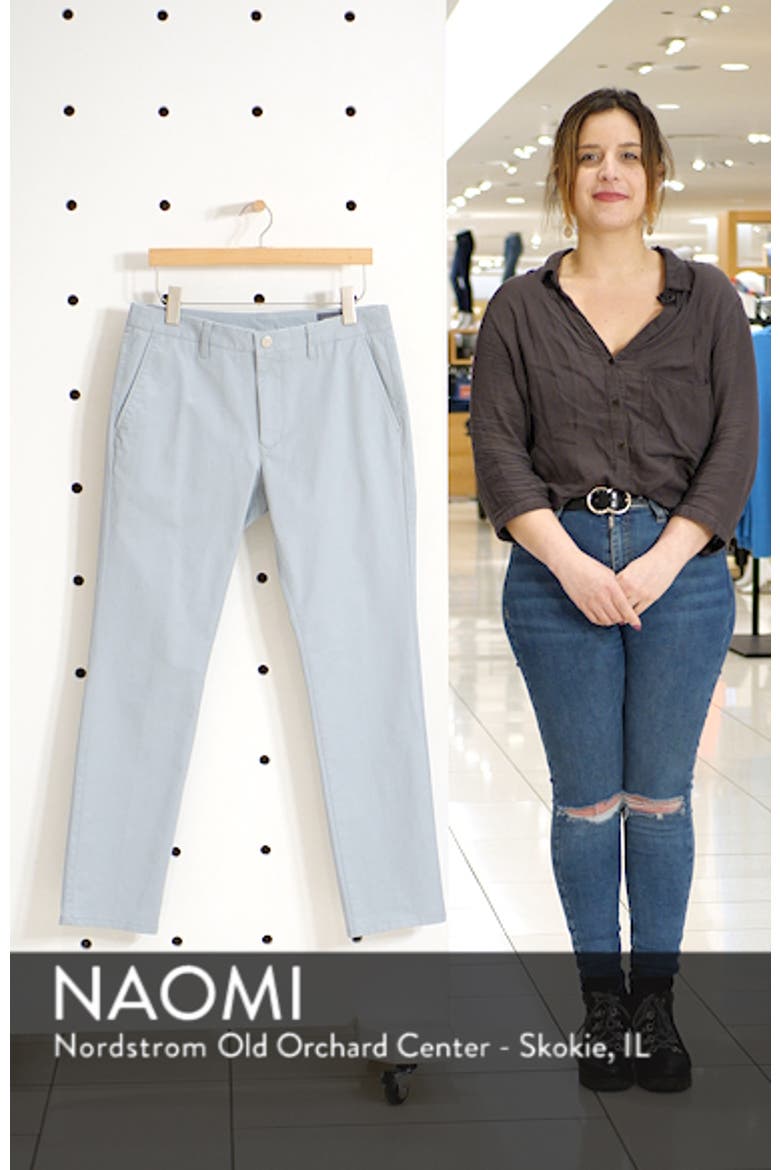 Tailored Fit Washed Stretch Cotton Chinos video