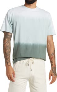 Coastaoro Ahoras Short Sleeve Dip Dye Crew Neck Shirt