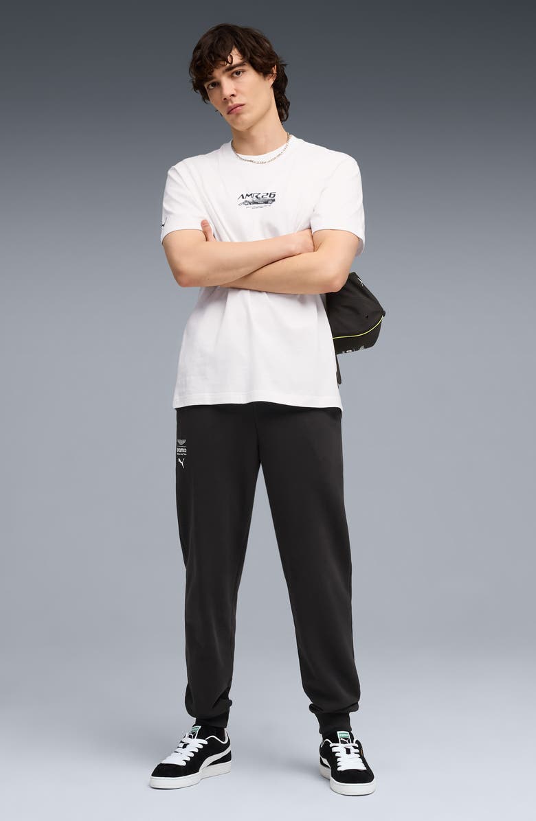 PUMA AMF1 Cotton Graphic T-Shirt, Alternate, color, Puma White