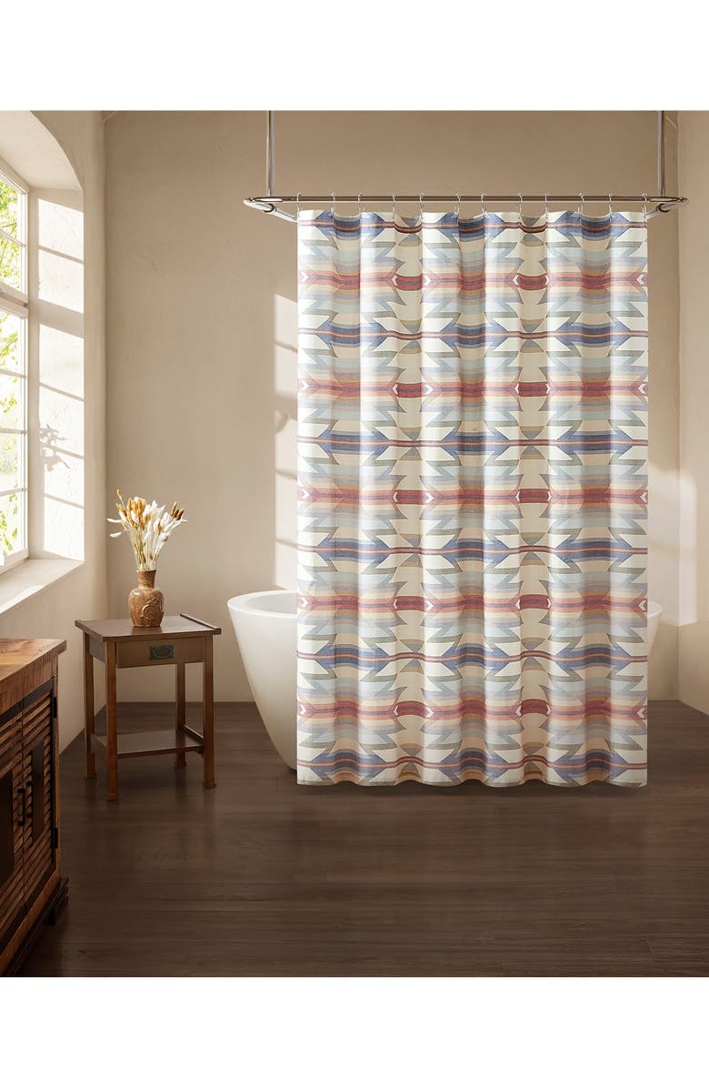 Pendleton Wyeth Trail Shower Curtain, Alternate, color,