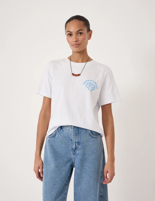 Hush Catch Of The Day Graphic T-Shirt in White at Nordstrom, Size Small/medium