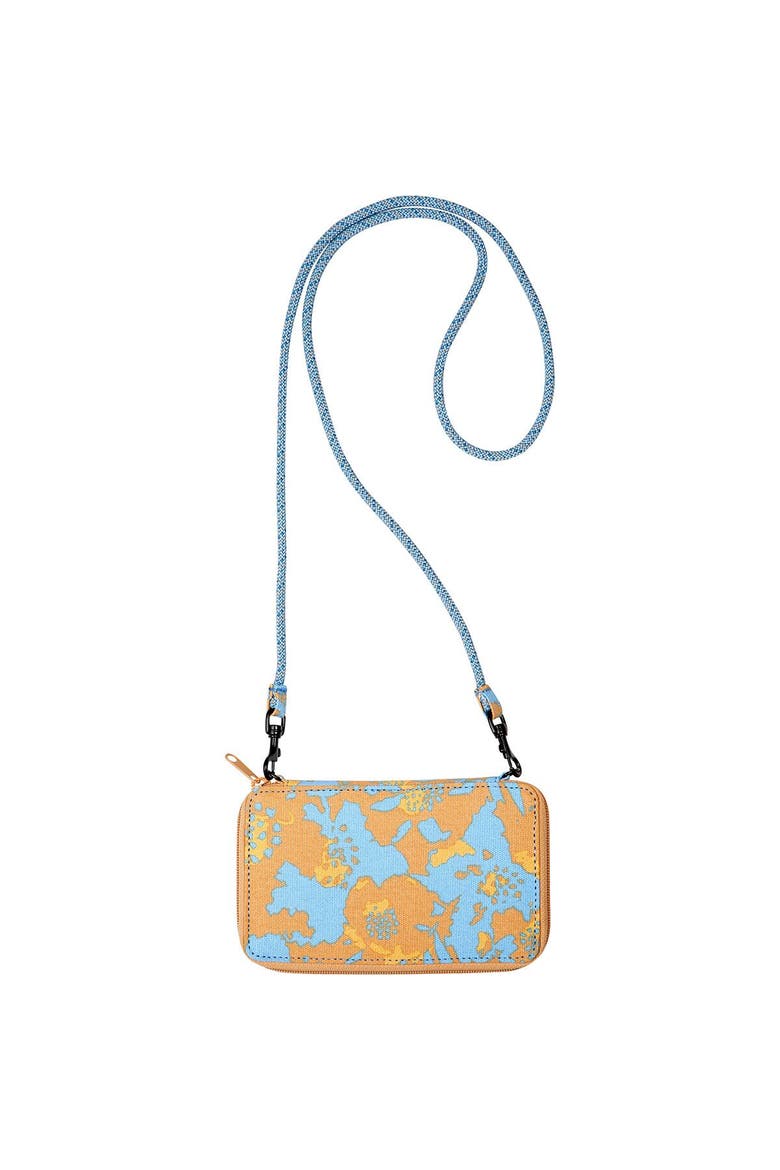 Go Time Cross Body Wallet - Women's, Alternate, color, Sky Bloom