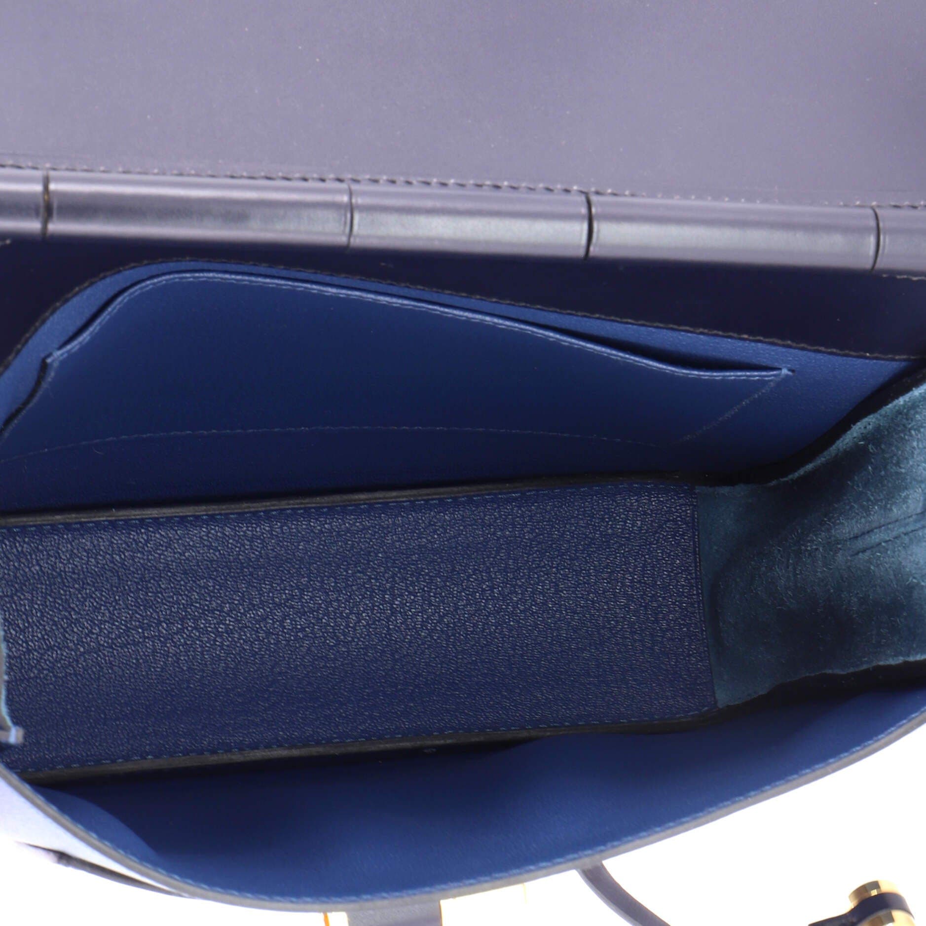 Sacabar Shoulder Bag Epsom and Swift 24, Alternate, color, Blue