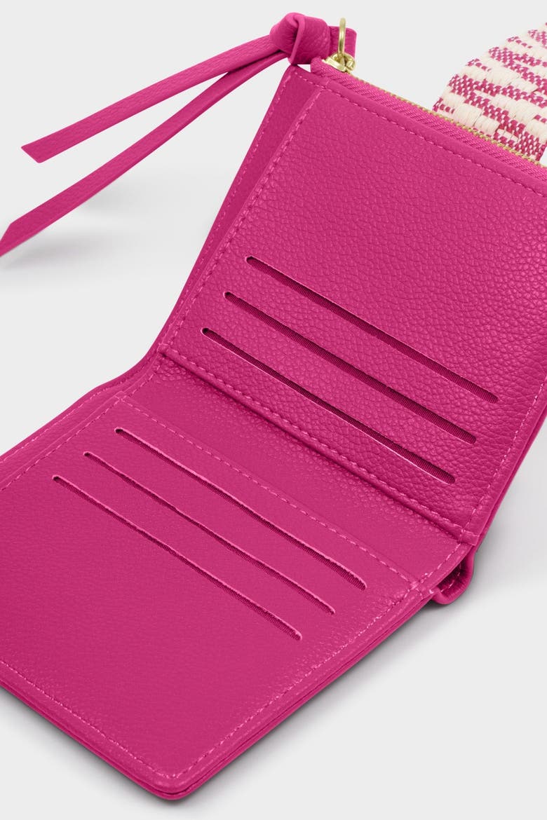 Hallie Wallet, Alternate, color, PINK