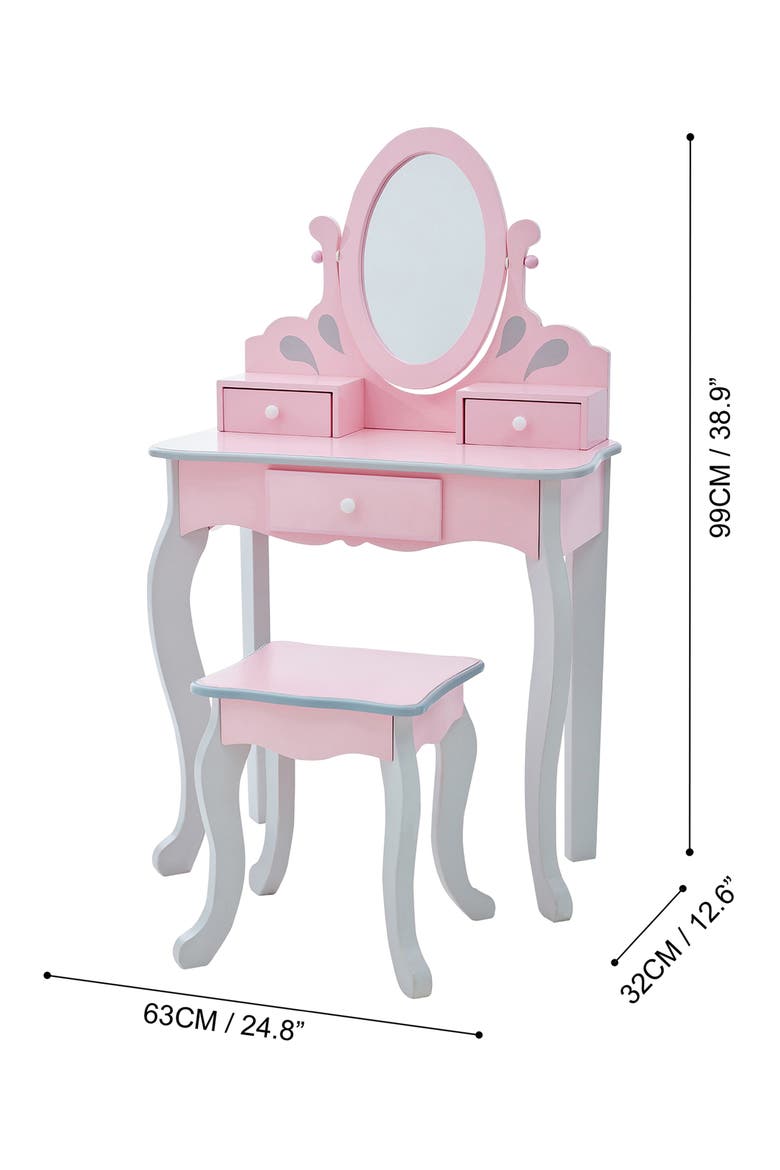 Little Princess Rapunzel Vanity Set, Alternate, color, ASSORTED