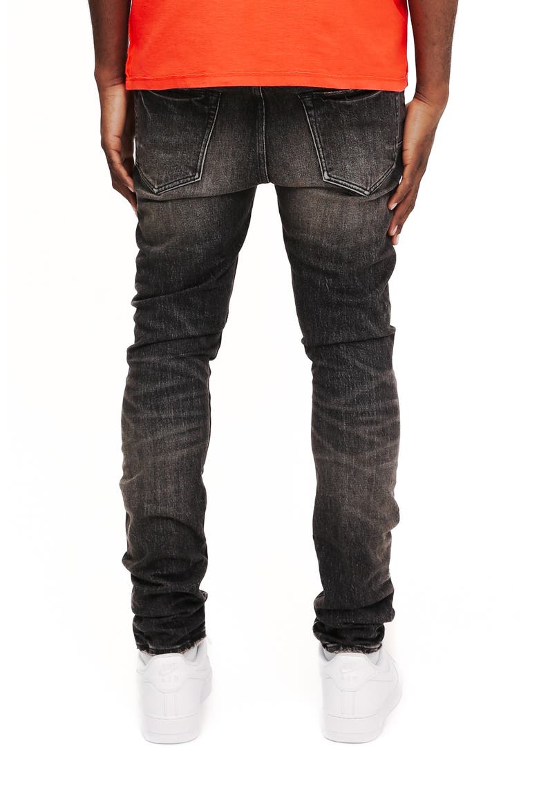 Tinted Skinny Jeans, Alternate, color, BLACK