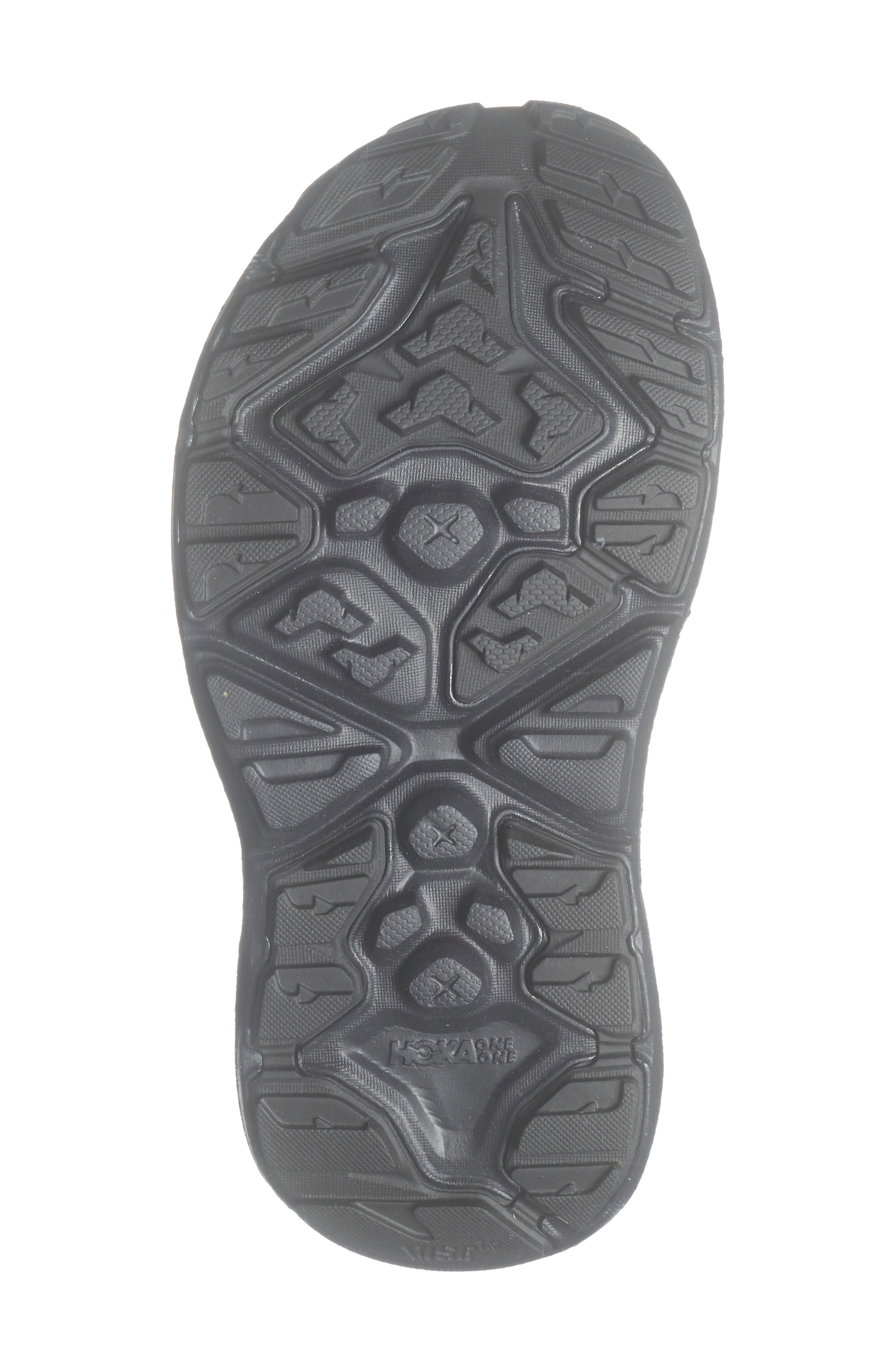 HOKA Kids' Water Repellent Hopara 2 Hiking Sneaker, Alternate, color, Black / Black