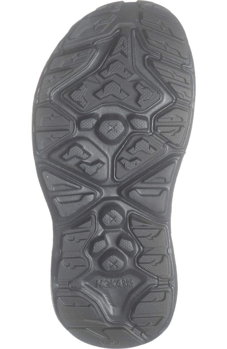 HOKA Kids' Water Repellent Hopara 2 Hiking Sneaker, Alternate, color, Black / Black