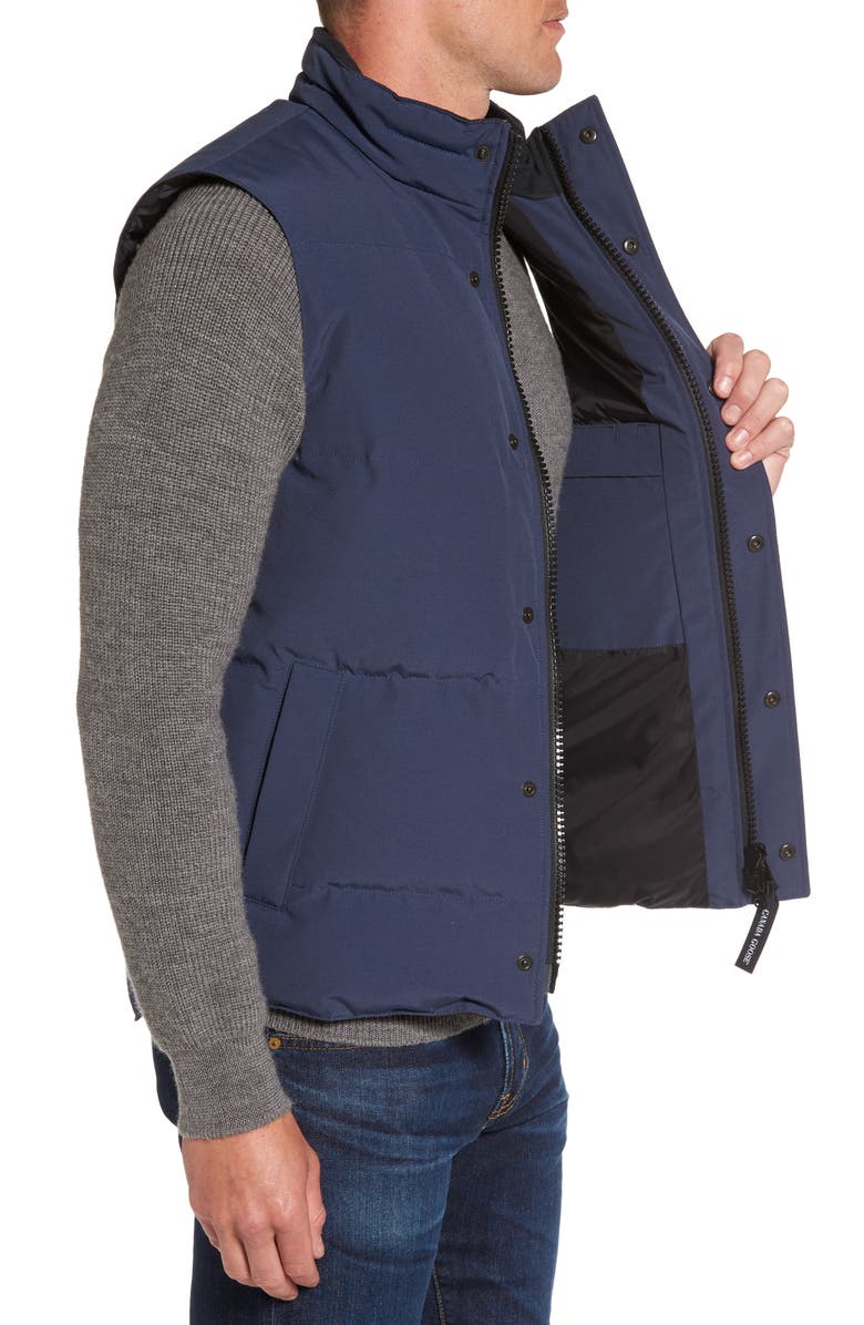 Canada Goose Garson Slim Fit Quilted Down Vest, Alternate, color, 