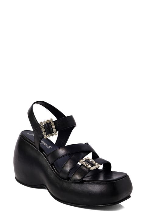 Brooklyn Ankle Strap Platform Sandal (Women)