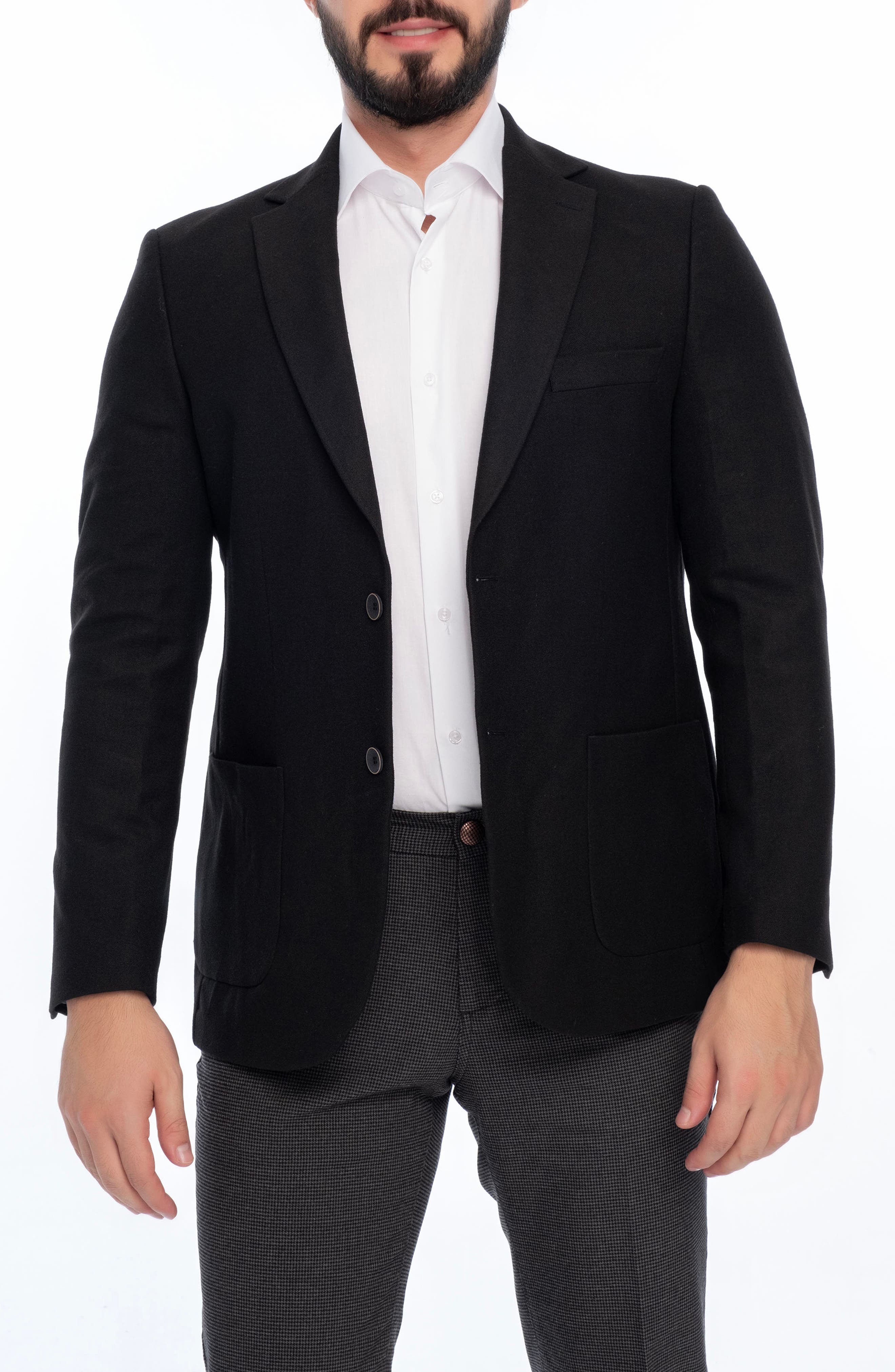 VELLAPAIS Solid Sport Coat