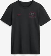Nike Men's Nike Black Cincinnati Reds Split Logo T-Shirt