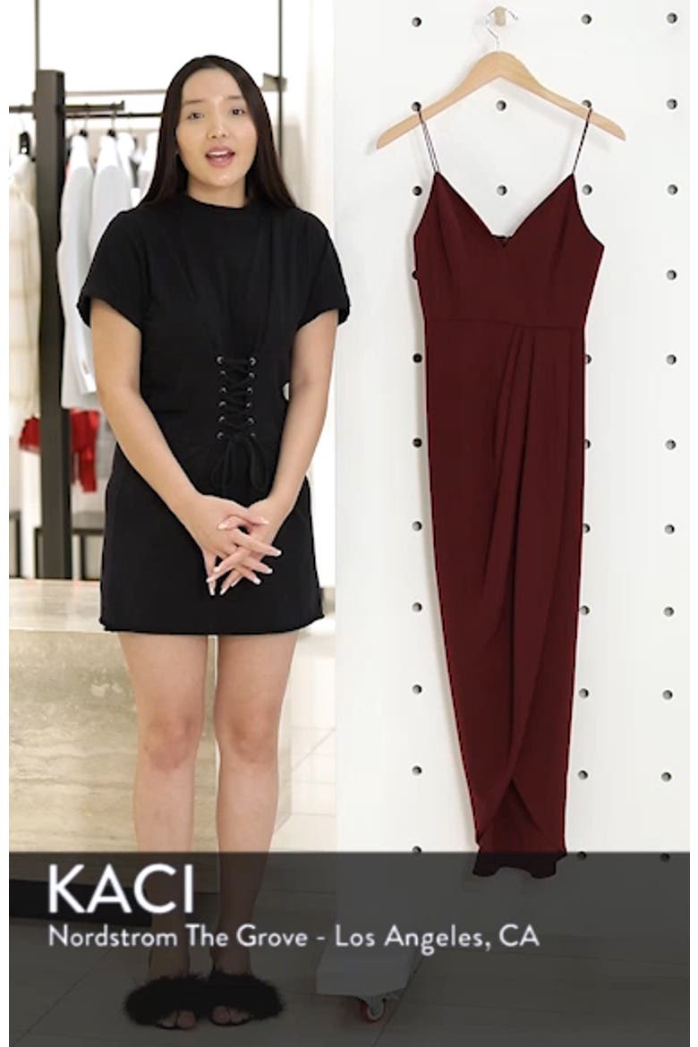 Tulip Hem Maxi Dress video