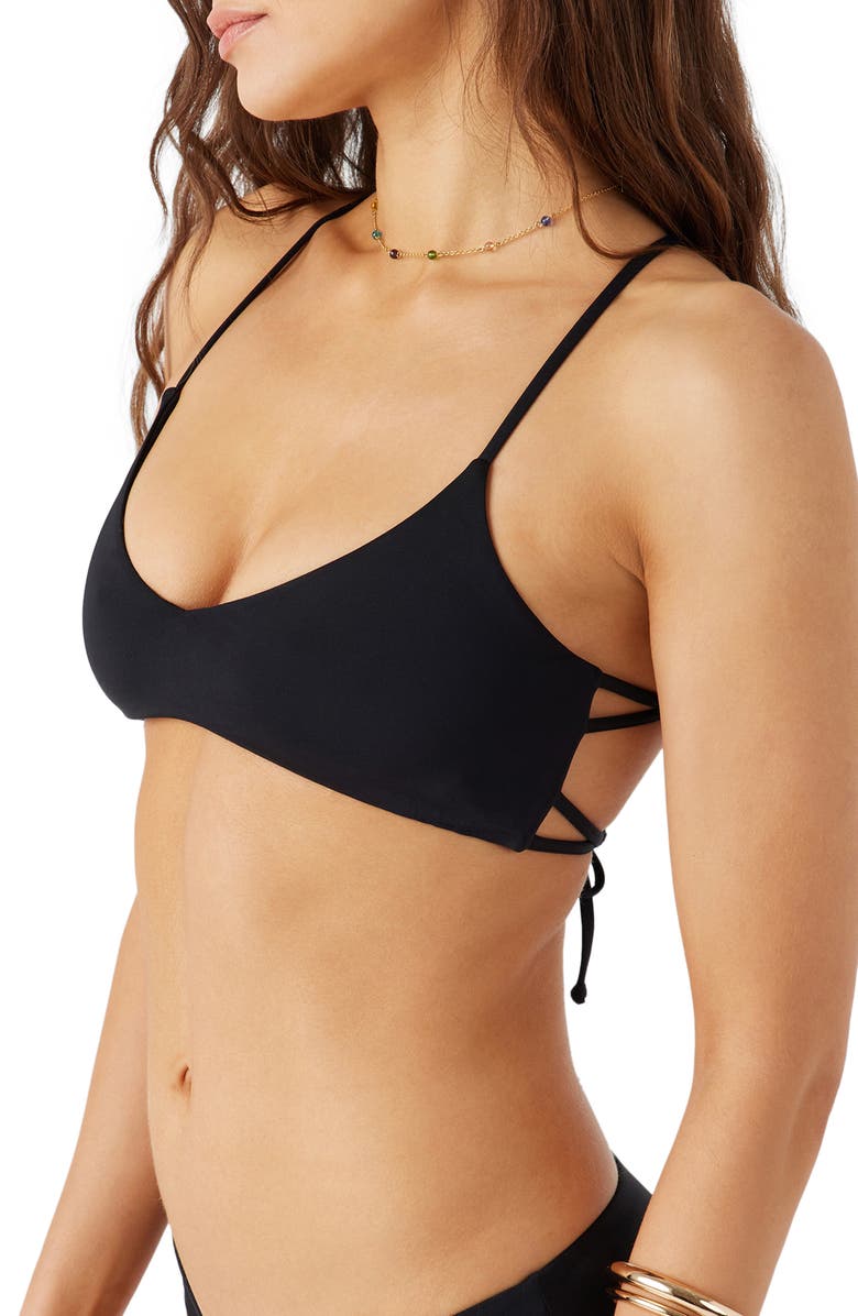 O'Neill Huntington Saltwater Solids Bikini Top, Alternate, color,