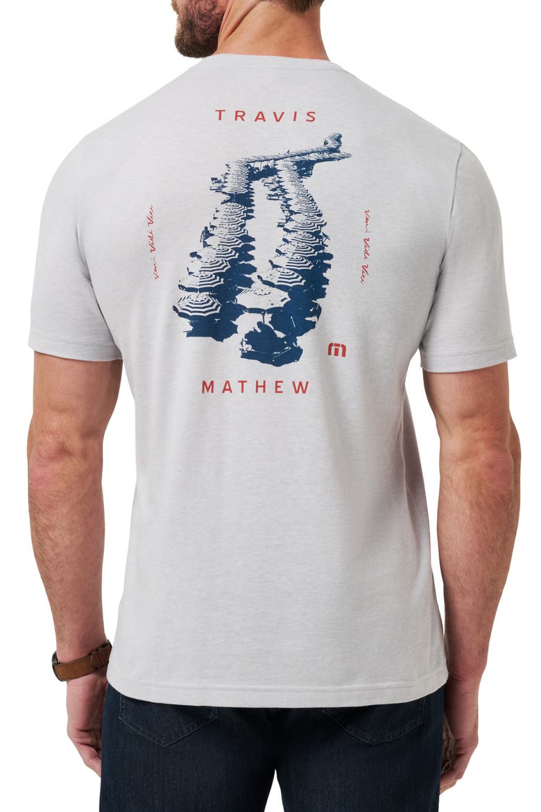 Travel Diary Cotton Graphic Pocket T-Shirt, Alternate, color, HEATHER LIGHT GREY
